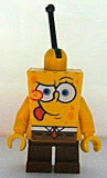 LEGO bob008 SpongeBob - Intent Look, Tongue Out