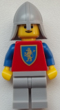 LEGO cas542 Crusader Lion - Light Bluish Gray Legs, Light Bluish Gray Neck-Protector (Reissue)