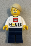 LEGO gen133 LEGO House Minifigure - LEGO Logo, 