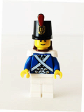 LEGO pi152 Bluecoat Soldier 1 - Smile