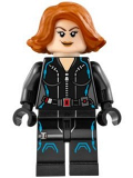 LEGO sh186 Black Widow - Short Hair