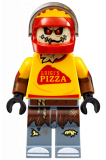LEGO sh332 Scarecrow, Pizza Delivery Outfit (70910)