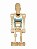 LEGO sw065 Battle Droid Pilot with Tan Torso with Blue Insignia